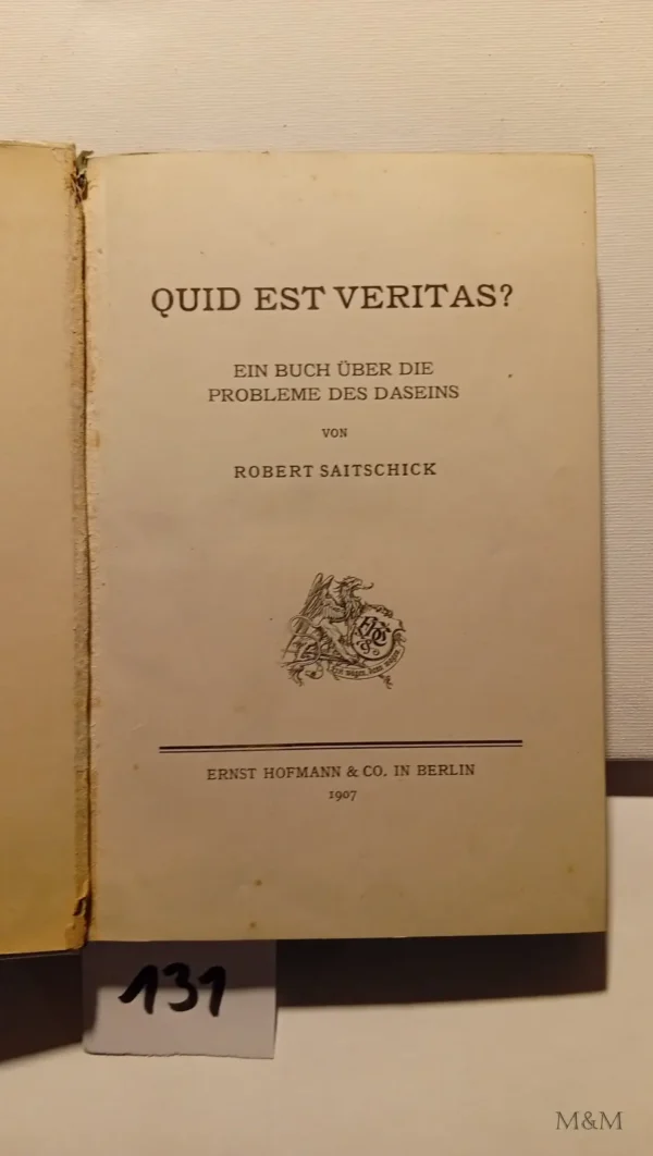 Quid Est Veritas?