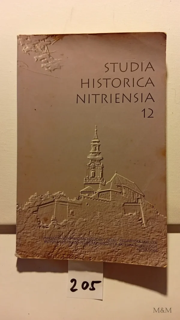 Studia Historica Nitrienesia 12