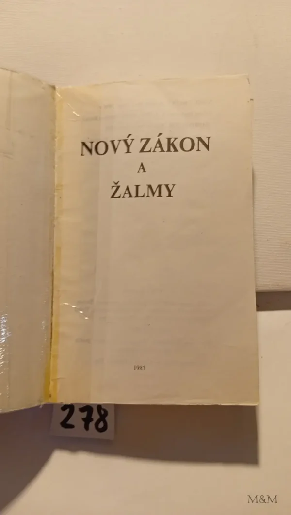 Nový zákon a žalmy