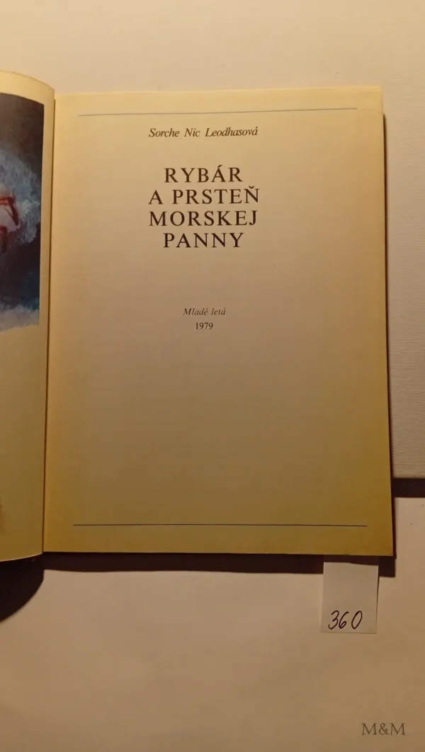 rybár a prsteň morskej panny